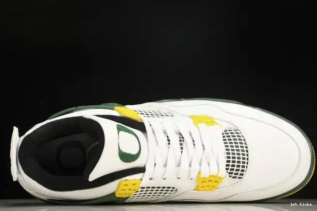1st Kicks Shoes Duckman Jordan 257-255275 Oregon Retro Ducks 4 0625